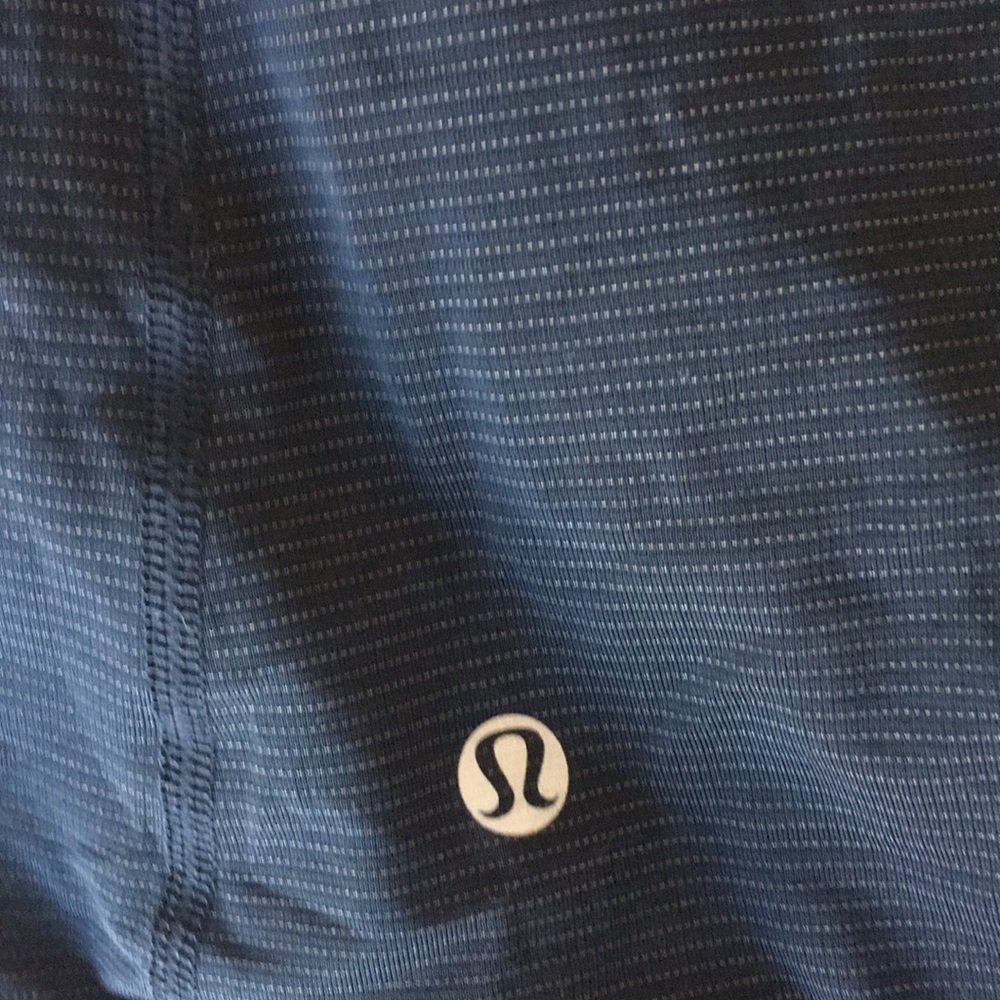 Striped Lululemon short-sleeve